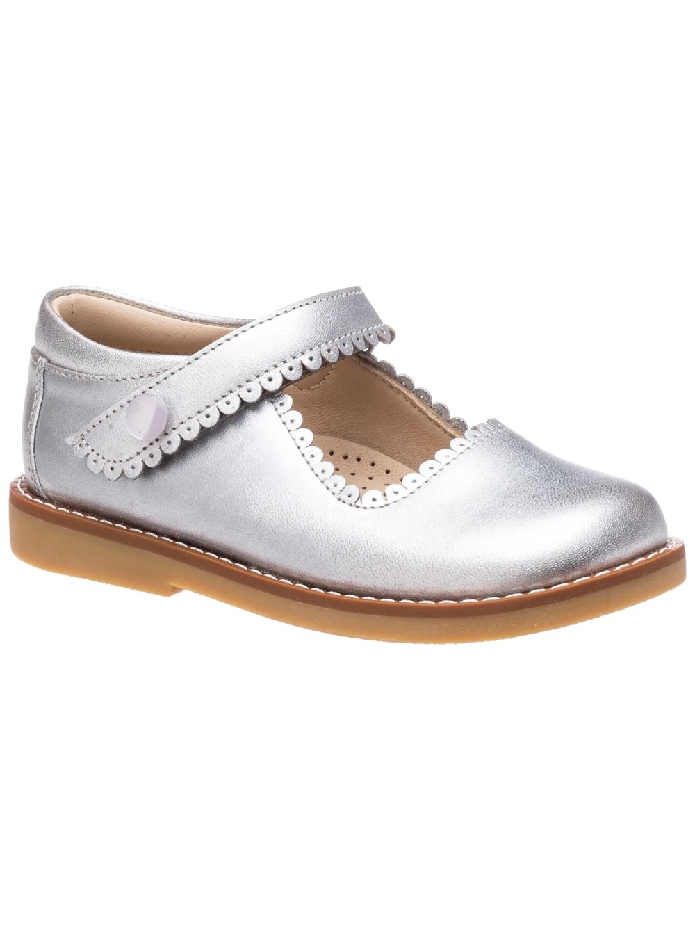 5C Silver Elephantito Mary Jane Silver Mary Janes